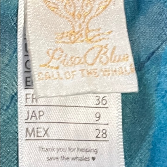 Lisa Blue CallThe Whale Silk Mini Beach CoverUp - Picture 9 of 13